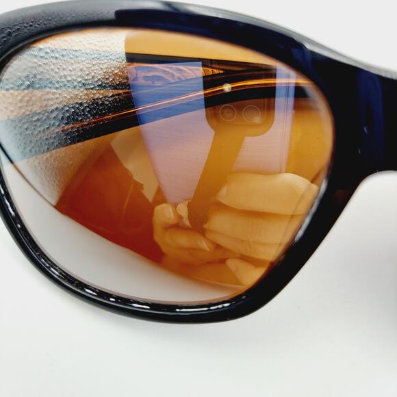 COSTA DEL MAR Sarasota Polarized Sunglasses Shiny Black Cat Eye Copper SAR11 - Picture 8 of 16